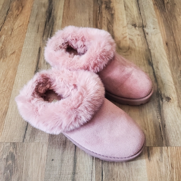 HP🎉NIB Bamboo Cozy Slippers Mauve - Picture 4 of 10